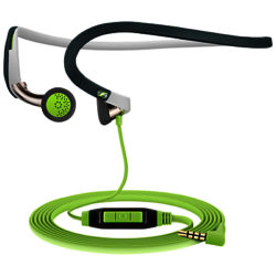 Sennheiser PMX686G In-Ear Sports Headphones with Neckband, Green/Grey